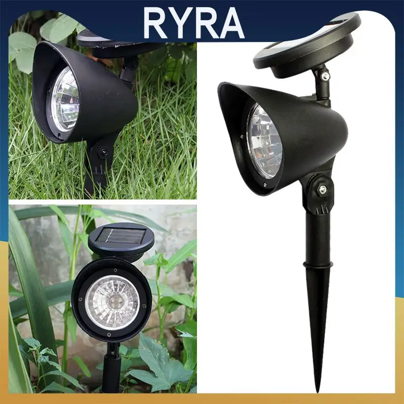 

2pc LED Spotlights Solar Lawn 220v Flood Light 0.2w IP44 Outdoor Lighting Dimmable Floodlight Light Control Sensor Waterproof