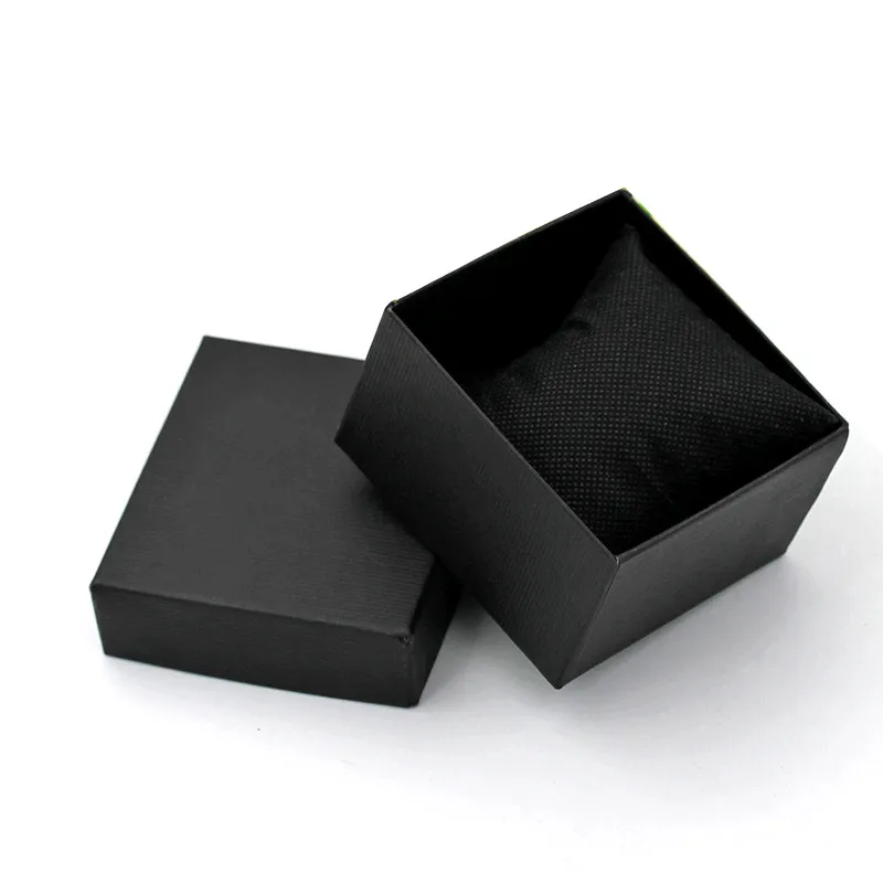 Watch Box For Quartz LED Wristwatch Men Women Gift Watch Black Boxes 블랙박스 caja para relojes шкатулка для часов