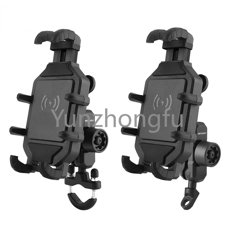 

Appearance Octagonal Stable Fixed Alloy Support Motorcycle Bicycle Mobile Phone Holder