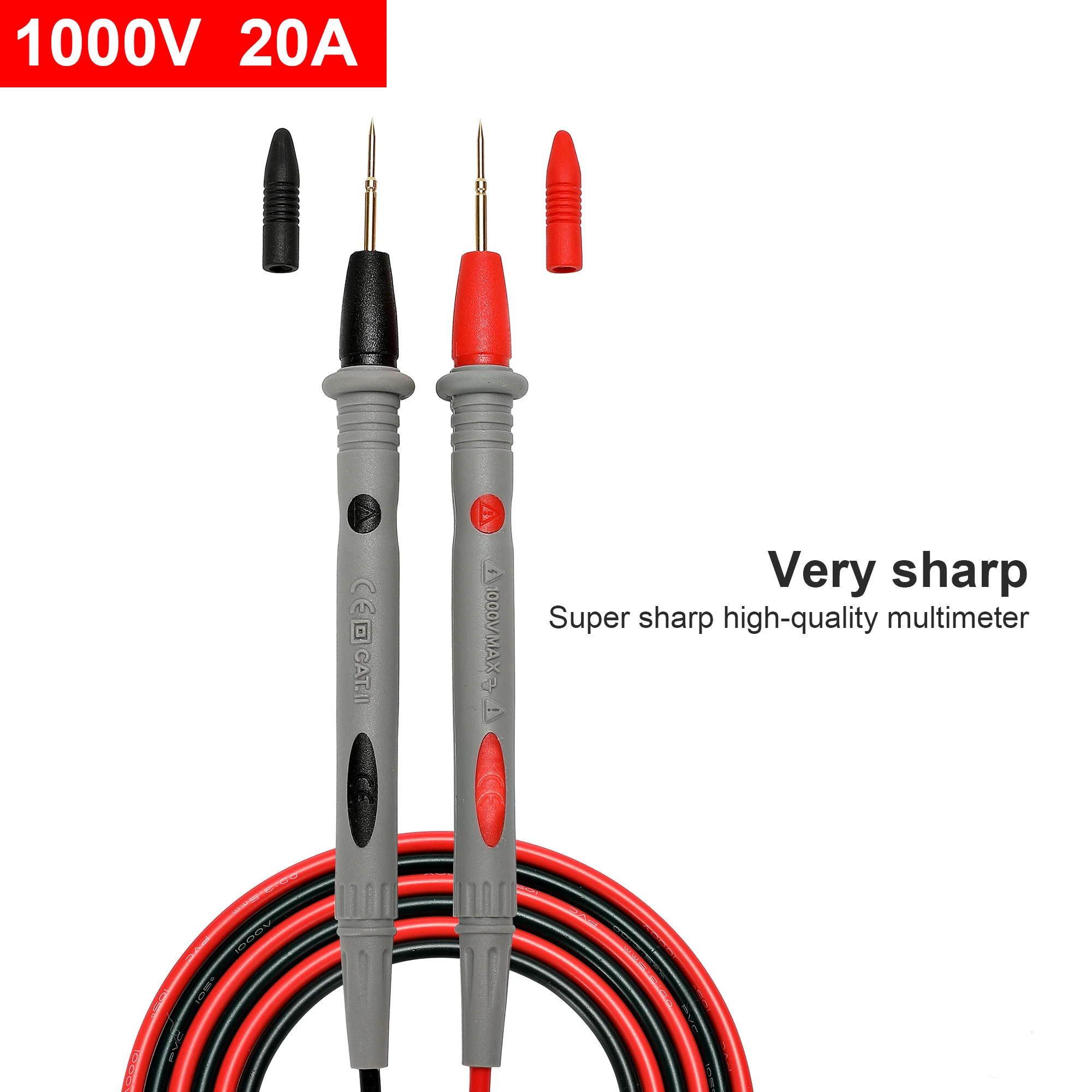 

1 пара, Универсальный цифровой мультиметр 1000 В, 10 А, 20 А
