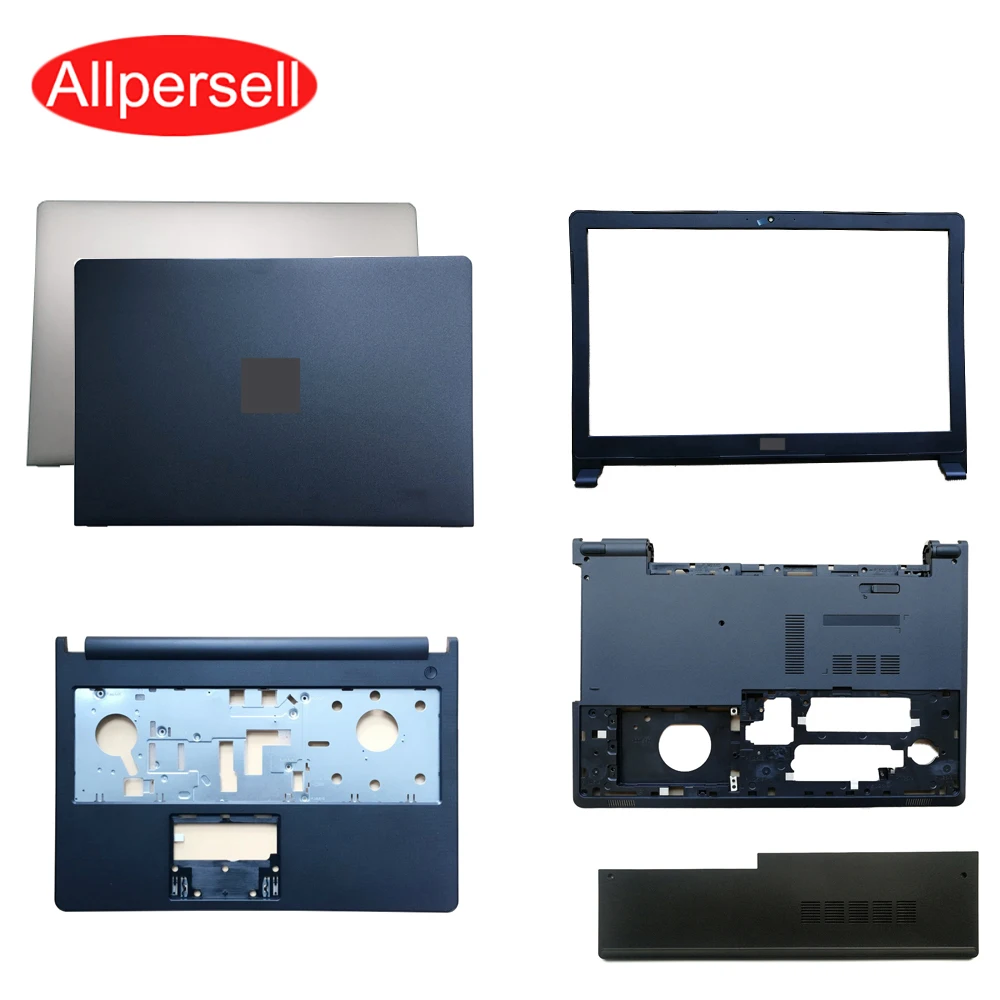 

Laptop upper lower case For Dell 15 5555 5558 5559 Not touch Top cover/palmrest case/bottom shell/Hard Drive Cover