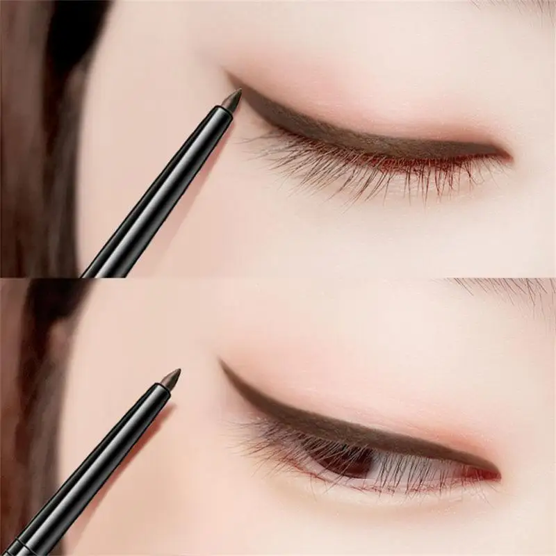 

Automatic Rotation Eyebrow Pencil Waterproof Sweat Proof Eyeliner Pencil Black Brown Coffee Lasting Eye Liner Pencil Makeup Tool