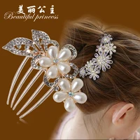 Bridal Chinese Clothing Hair Accessories Bow Head Accessories Hairpin Barrettes Hair Comb Bangs Hairpin Side Clip Ancient Style