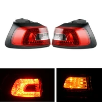 car rear left right outer taillight for jeep cherokee 2014 2018 warning signal brake stop light 12v housing red led