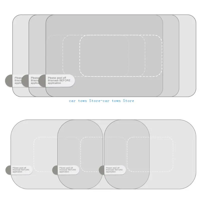 

Электростатические наклейки RXJE для прозрачного монтажа в панели инструментов устойчиво сопротивляются высокотемпературной
