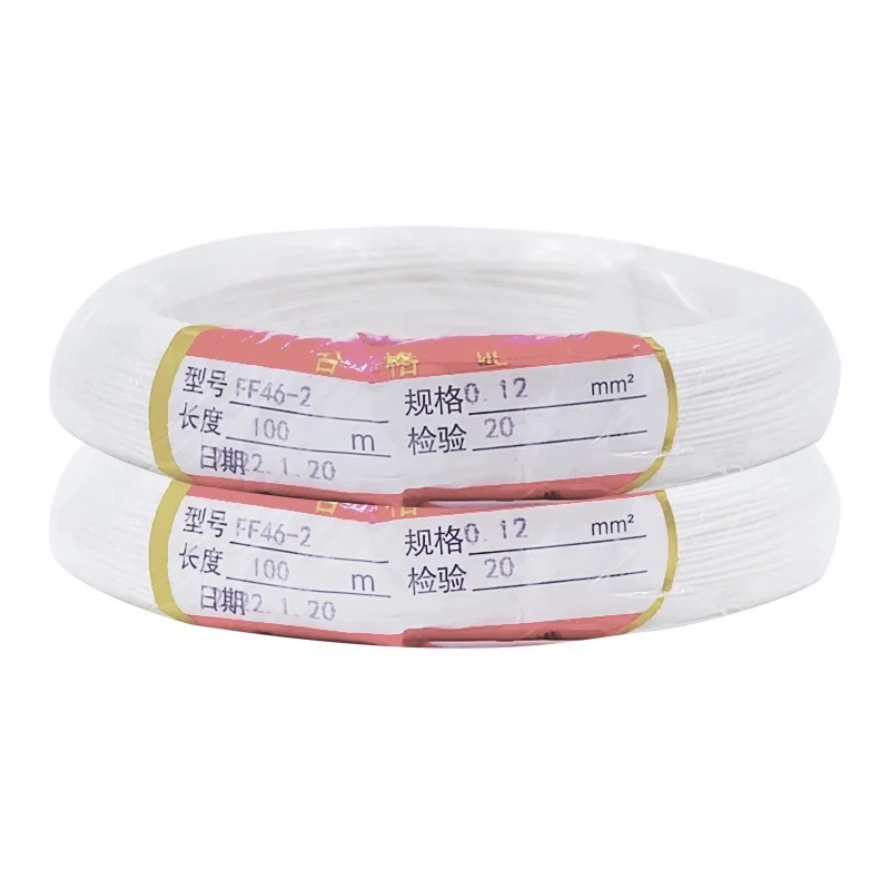 5 м/10 м ПТФЭ посеребренный провод 10AWG - 26AWG Высокая чистота OFC электронный HiFi аудио