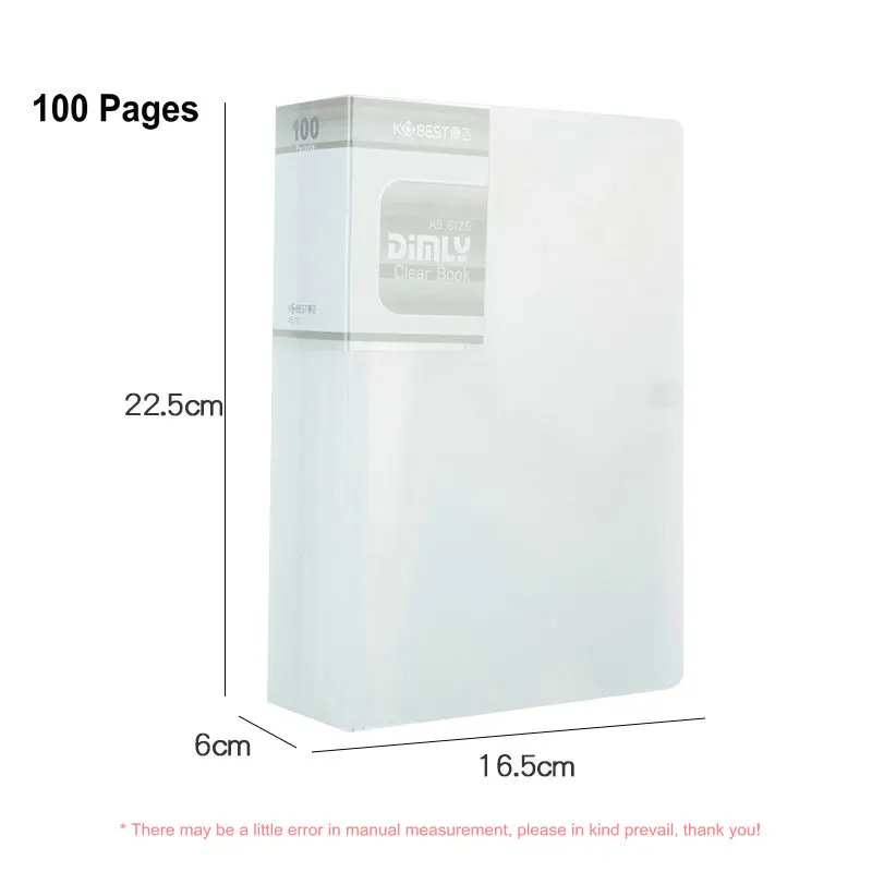 

Прозрачная папка А5 из ПВХ