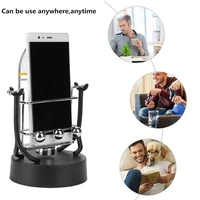 stop motion stand shaker mobile phone wiggle device automatic phone swing motion step increasing shake pedometer holder