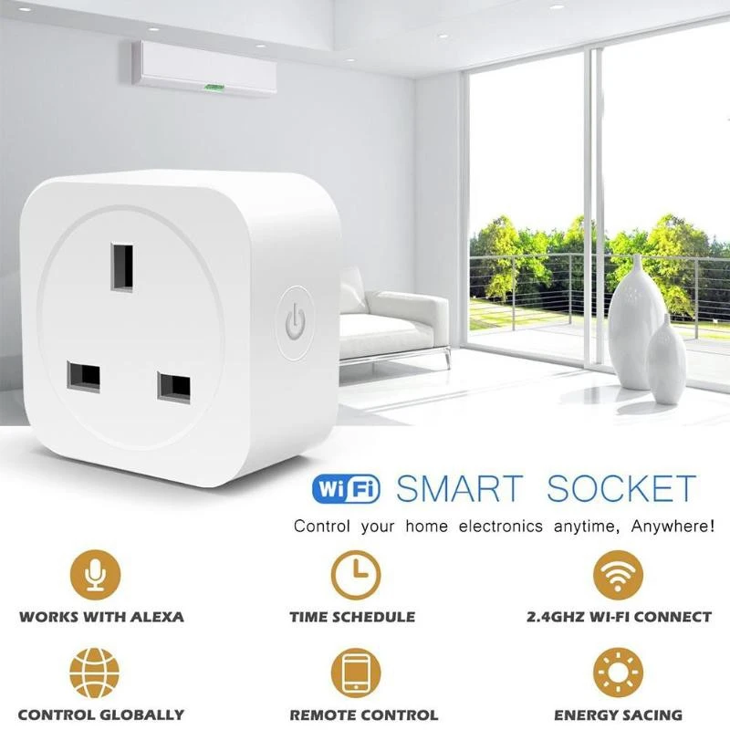 

Умная розетка с Wi-Fi, 16 А