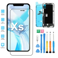 100 test lcd screen for iphone xs max x display touch screen digitizer assembly replacement for iphone 11 pro xr 8 lcd display