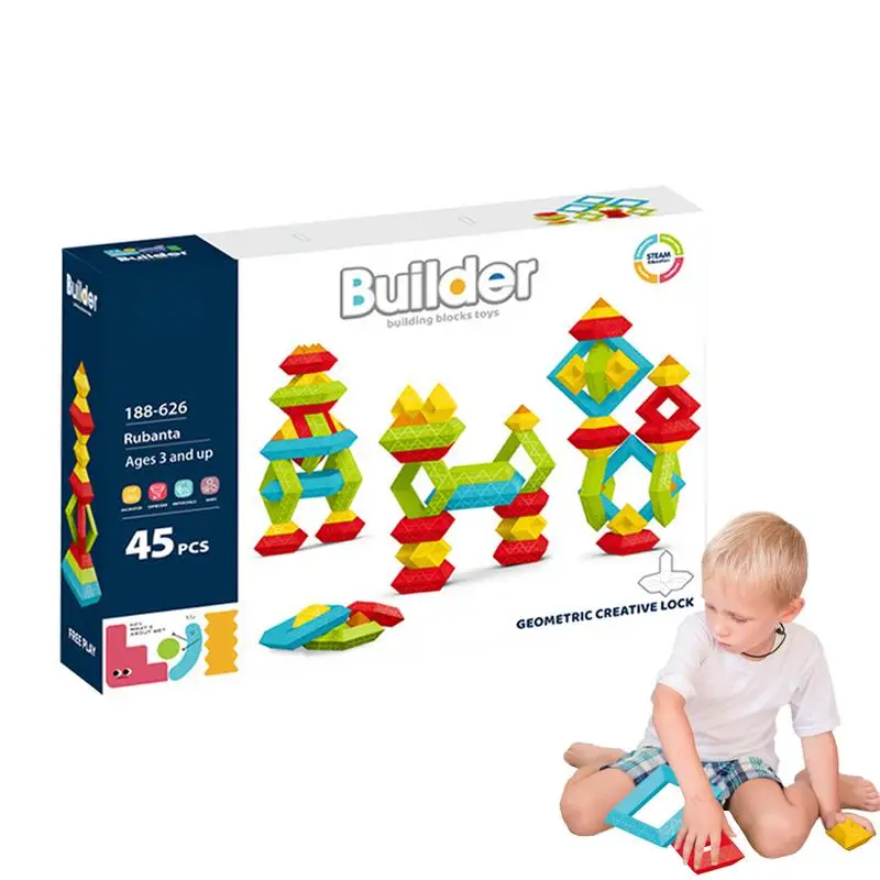 Пирамида штабелируемые блоки пирамида игрушки строительные для детей сенсорные