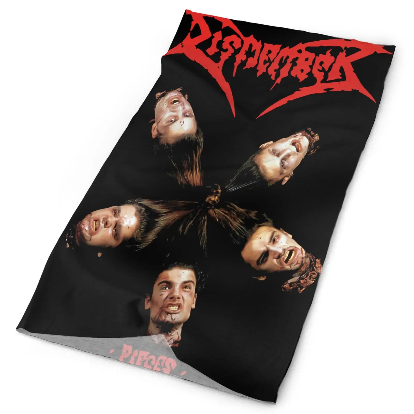 

Мужская бандана из металла «Death», маски для лица