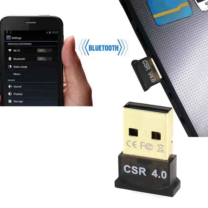 Двухрежимный мини-приемник Bluetooth V4.0 CSR8510 для Windows 98 7/8/10 Vista XP Me 2000 - купить по