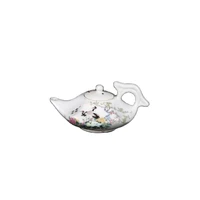 chinese old porcelain pastel songhe yingchun pattern kung fu teapot