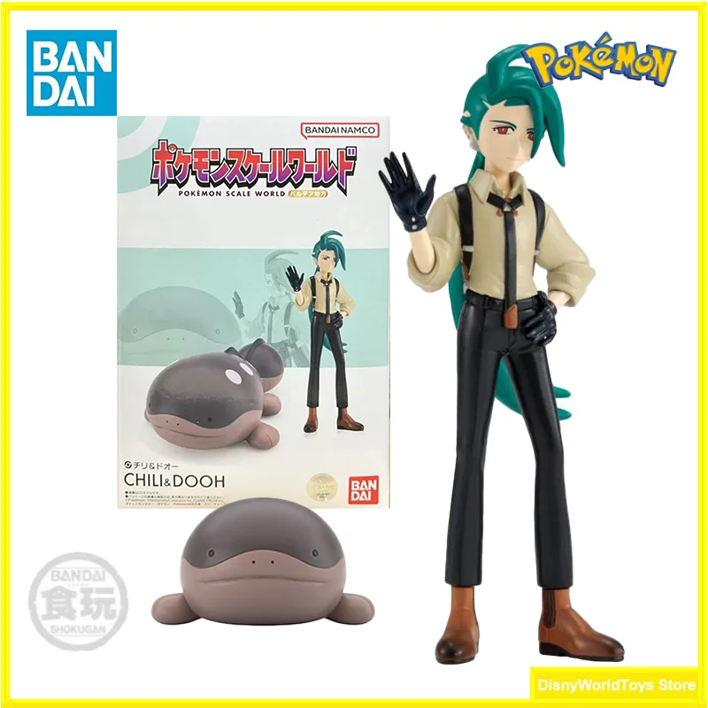 Фото 100% Оригинальные фигурки Bandai Pokemon Scale World: Чили Дох, Рика, Клодсайр (регион Палдея) — в наличии, коллекционные аниме-фигурки, модели №3