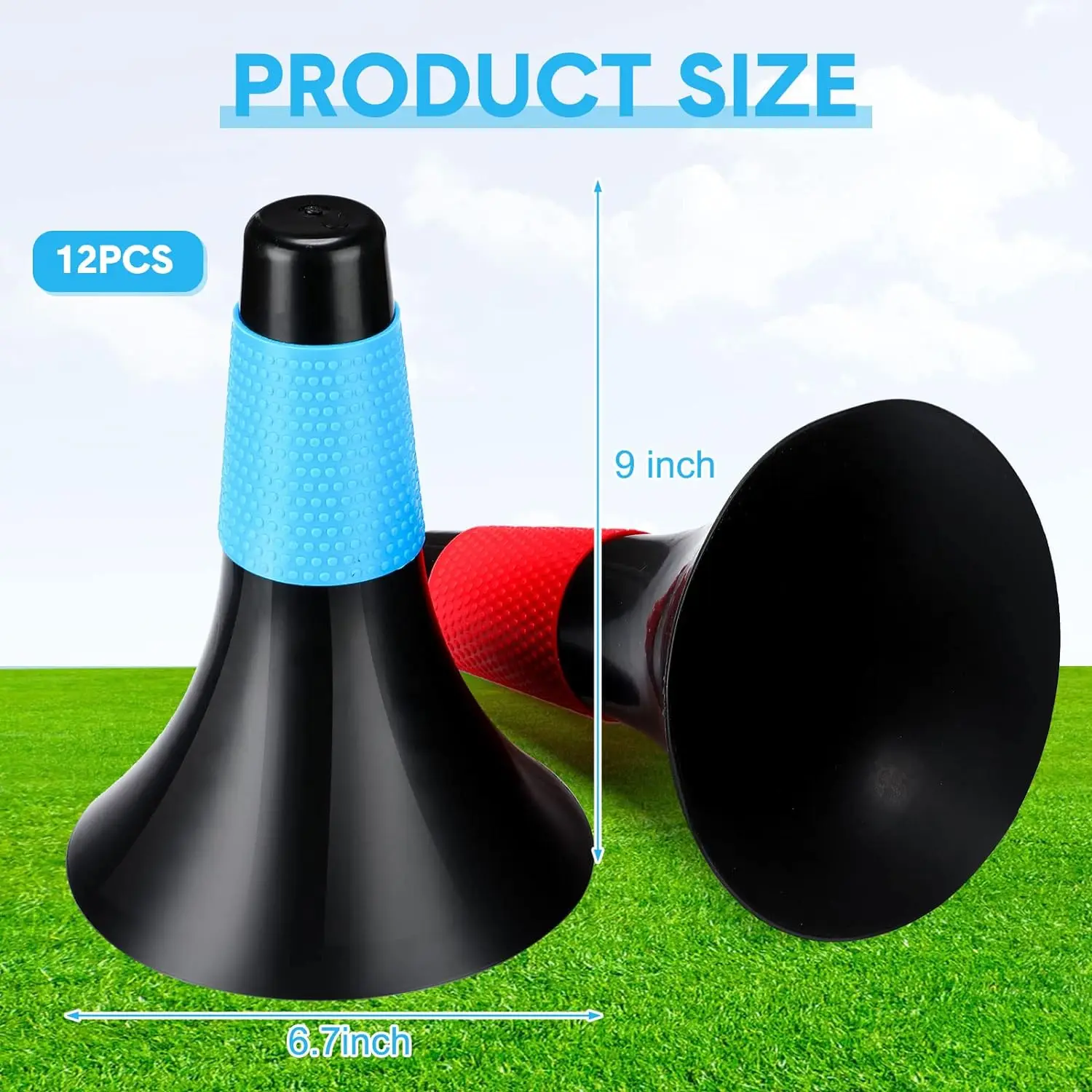 12 шт. набор для тренировок с сумкой 9 дюймов