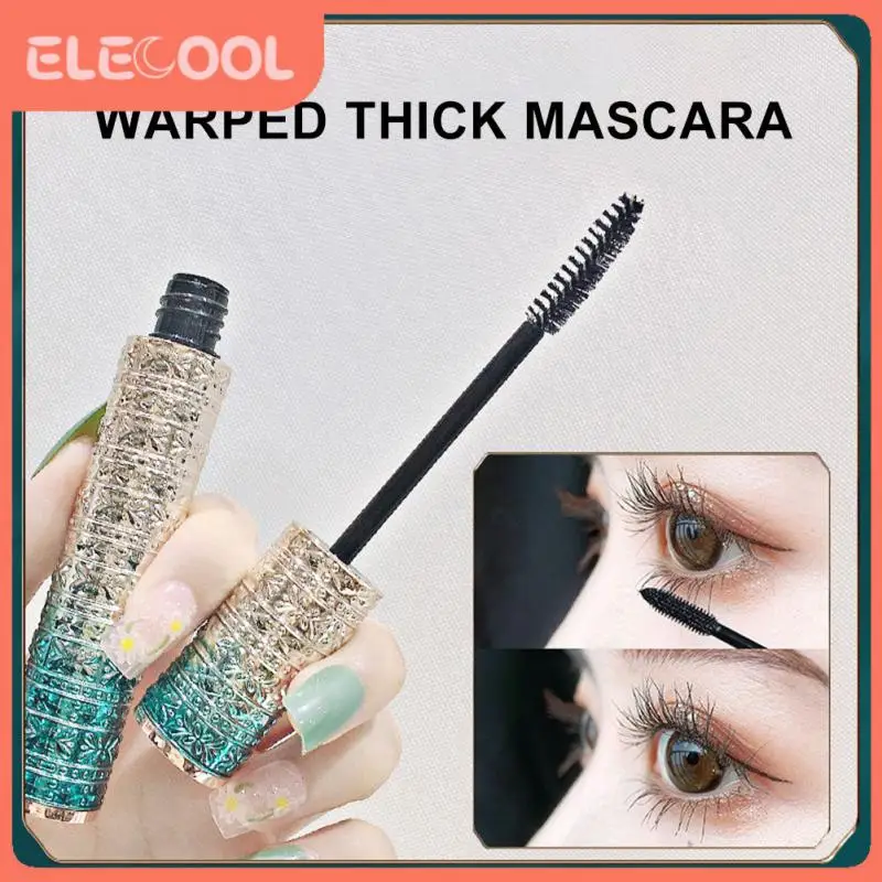 

1Pc Black Mascara 3D Silk Fiber Eyelashes Long Thick Curling Makeup Waterproof Non-smudge Mascara Volume Eye Cosmetics TSLM1