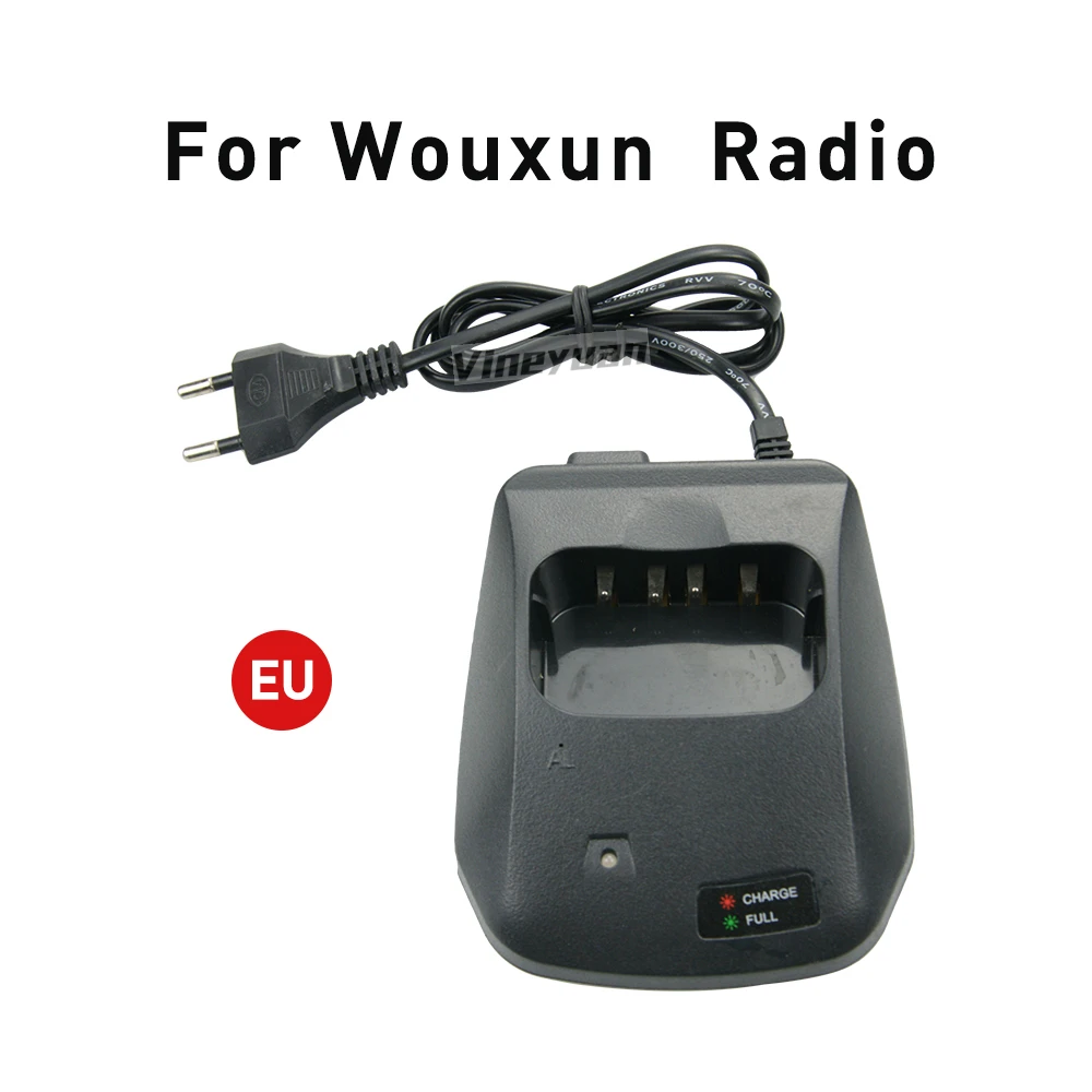 Caricabatterie WouXun for per WouXun KG-639 KG-659 KG-669 KG-689 KG-699 KG-801 KG-UV2D KG-UV6D caricatore Radio