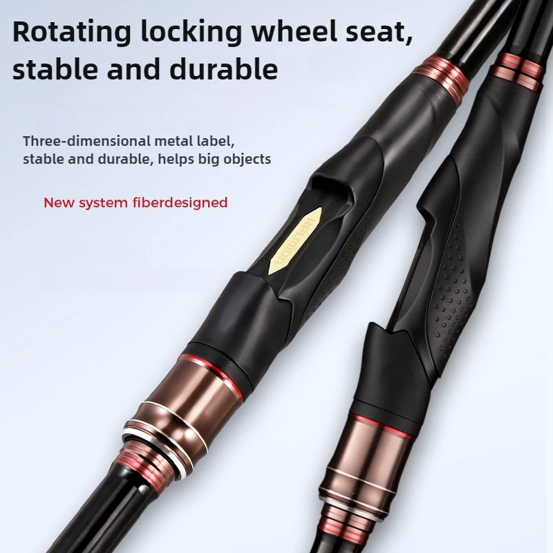 Удочка Anmanda Huaji из углеродного волокна для морской рыбалки 5 м телескопическая