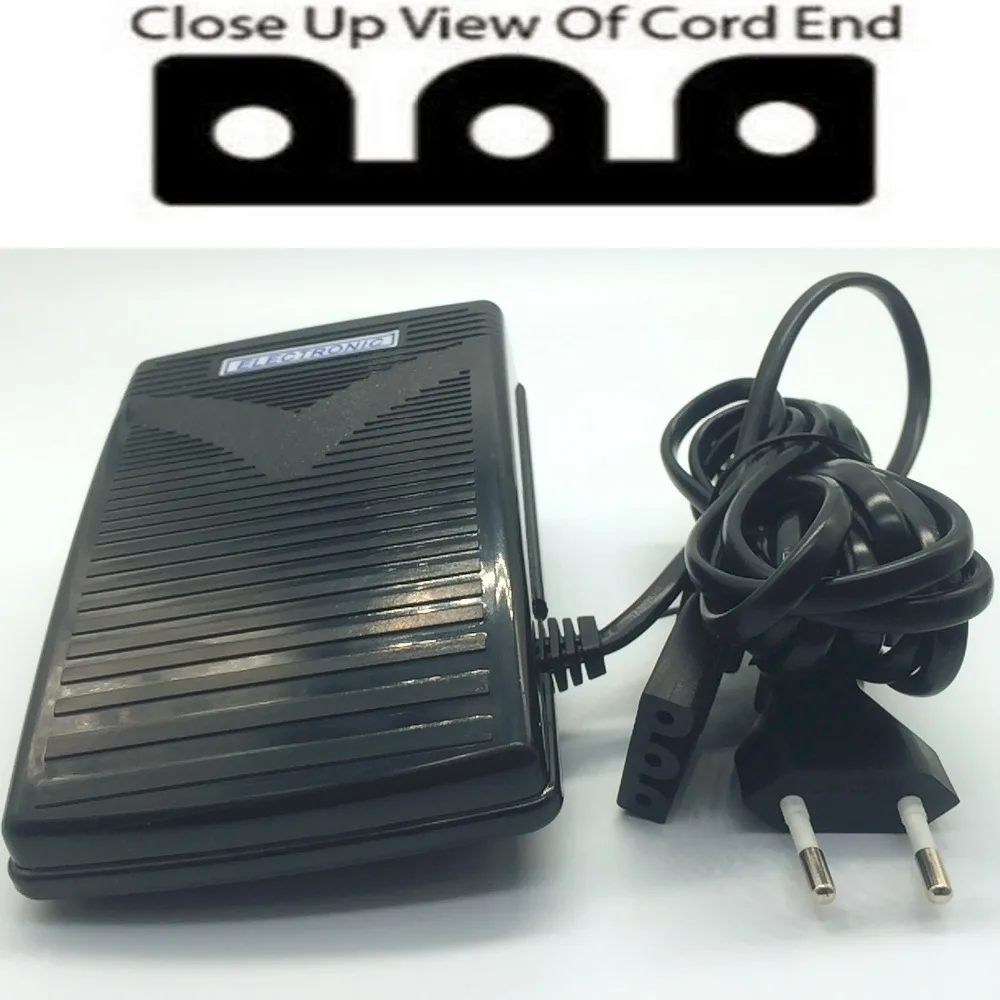 Педаль для швейной машины SINGER 001251409 или 359102-001, ножная педаль управления с шнуром Bernina Bernette 006 006D 007D