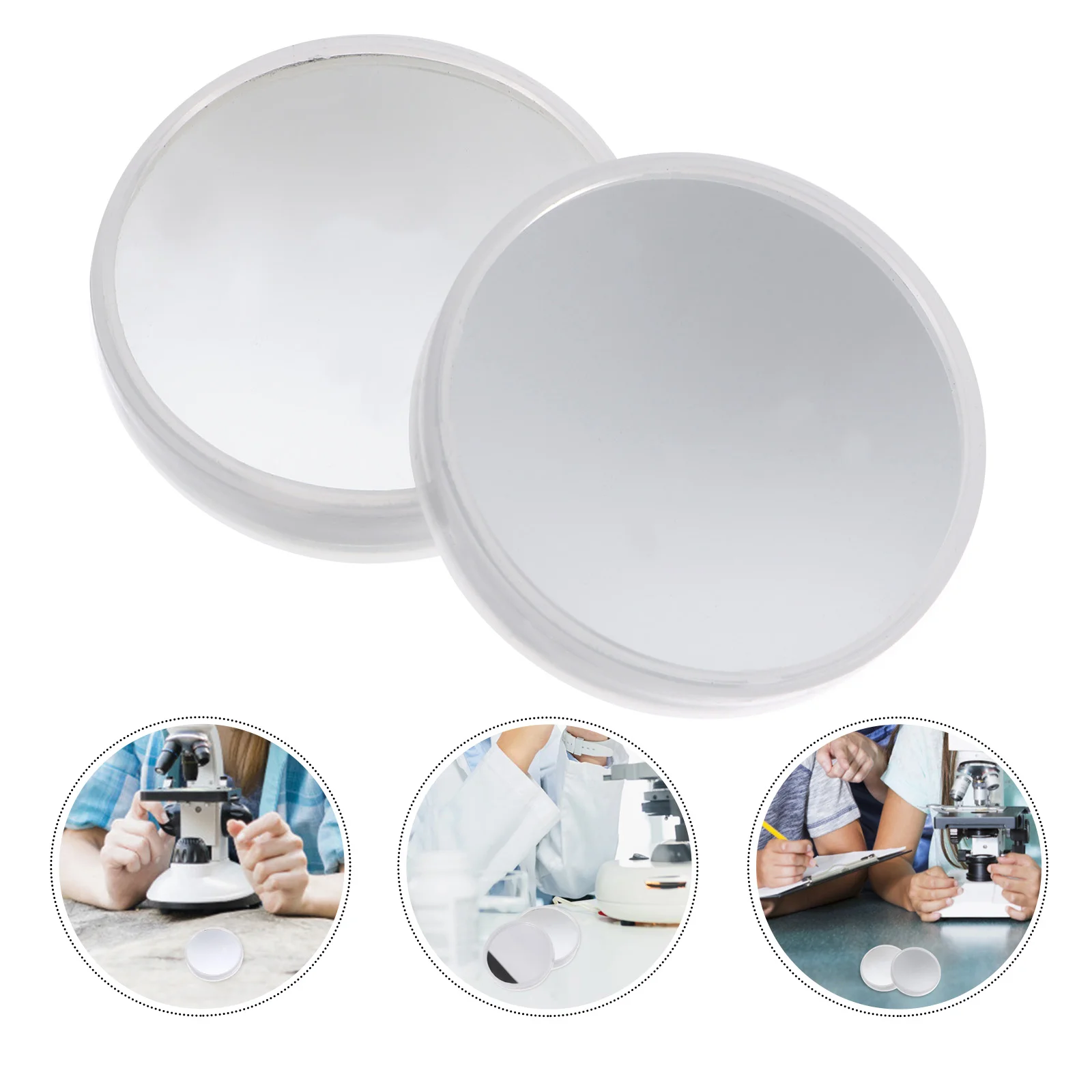 

Microscope Reflector Optical Mirror Lensaccessoriesparts Reflecting Magnifying Physical Set Triangular Biological