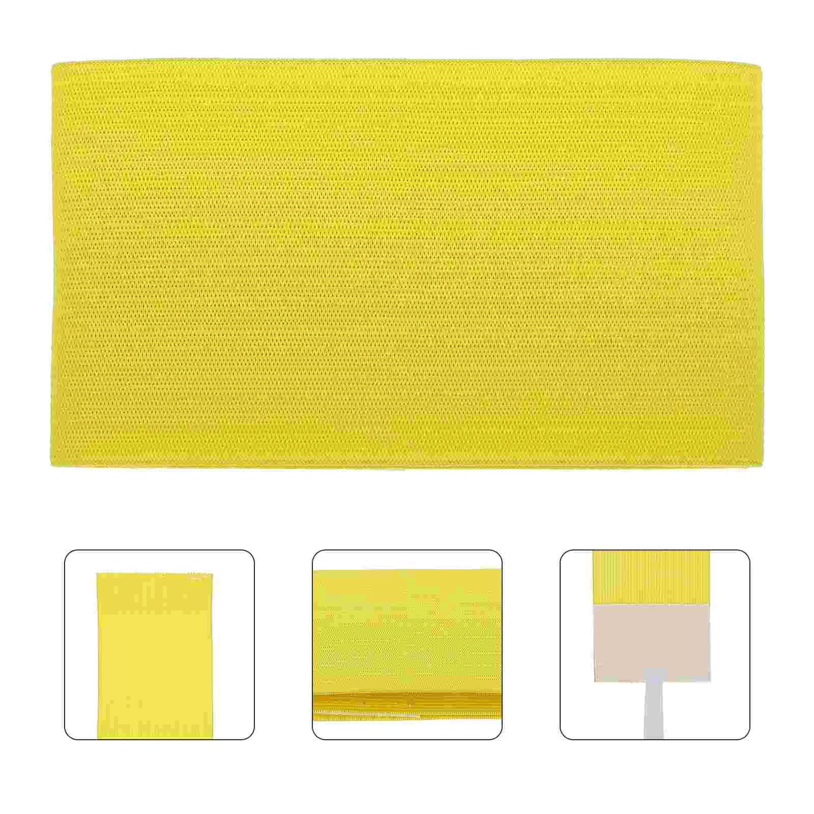 

4Pcs Captains Armbands Team Armbands Elastic Bright Armbands Sports Match Supplies