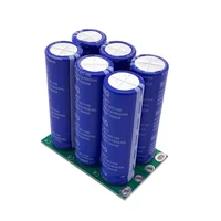 6pcs 16v 16 6f super capacitor high current 2 7v 100f double row ultracapacitor