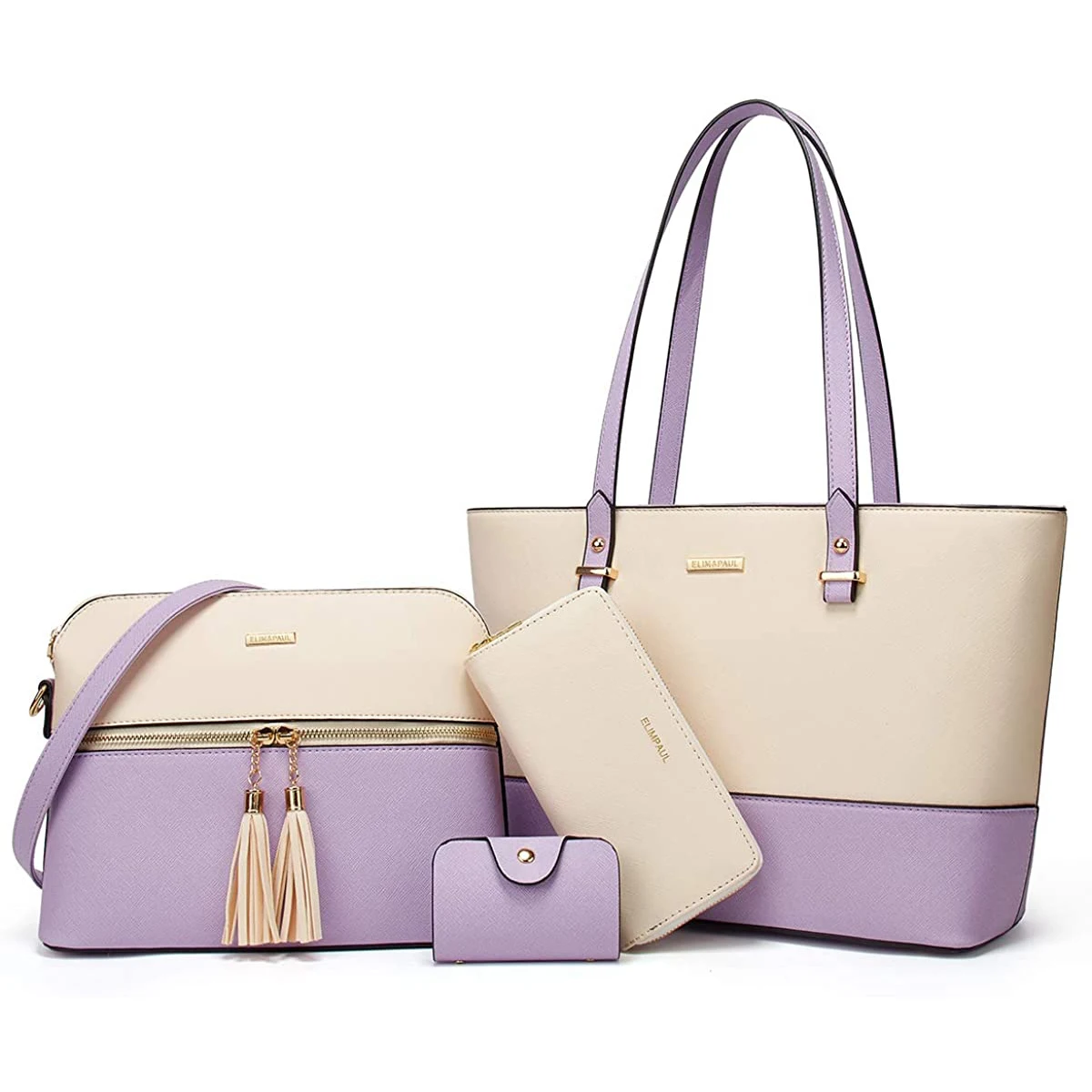 

Женская модная сумка через плечо комплект из 4 предметов Сумка для матери