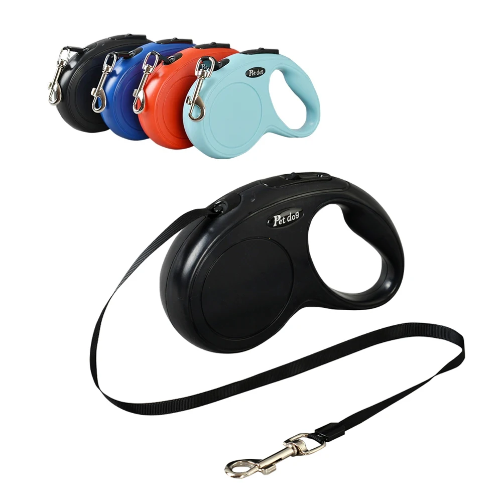 

3M Automatic Retractable Pet Dog Leash Durable Nylon Small Medium Dogs Extending Walking Leash Lead Ropes Supplies