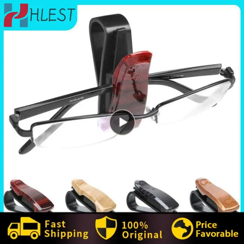 

Car Mounted Glasses Clip Universal Cushion Jaw Glasses Clip Portable Durable Car Glasses Frame Car Accessories Multifunctional