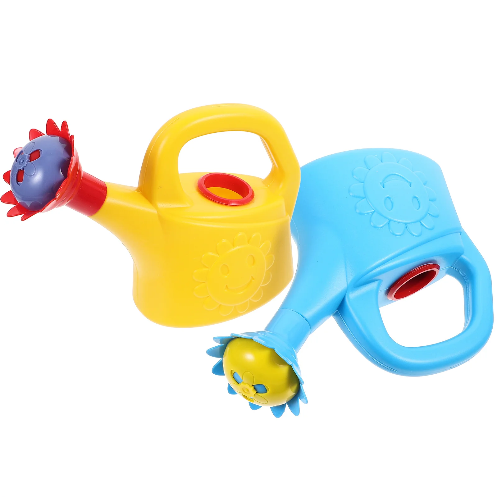 

2 Pcs Bath Toys Babies Watering Can Funny Kids Pot Sprayer Children Bathtub Shower