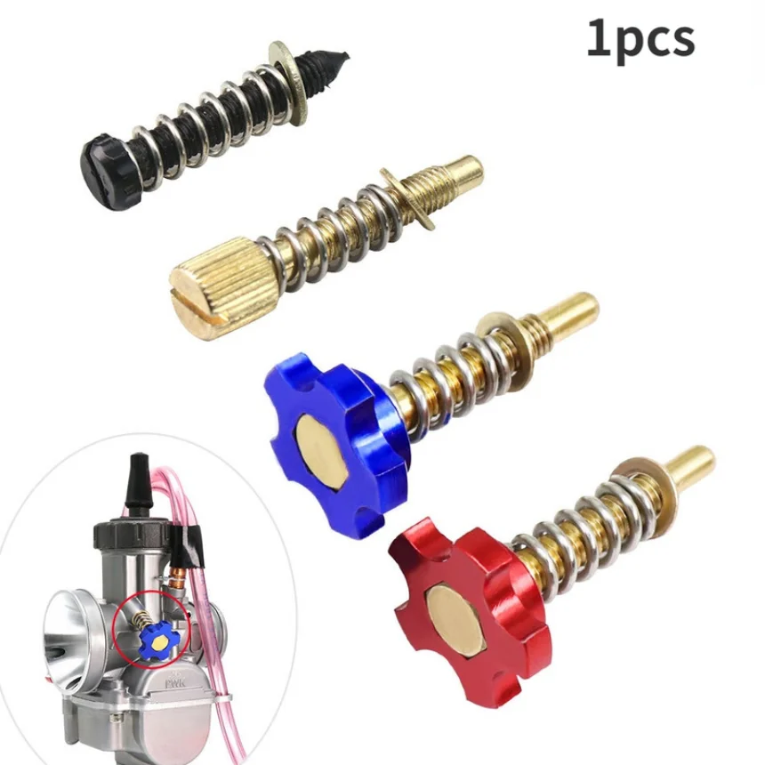 

Motorcycle Carburetor Idle Speed Adjustment Screw fit For Universal PWK Carburetor Idle Speed Regulator Adjustment Screw kit1set