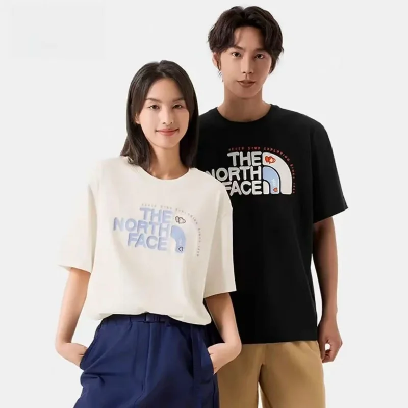 Дышащая трикотажная футболка The North Face с круглым вырезом и короткими рукавами, быстросохнущая, для спорта и активного отдыха (art.: 3920dbc18561d) - 3920dbc18561d