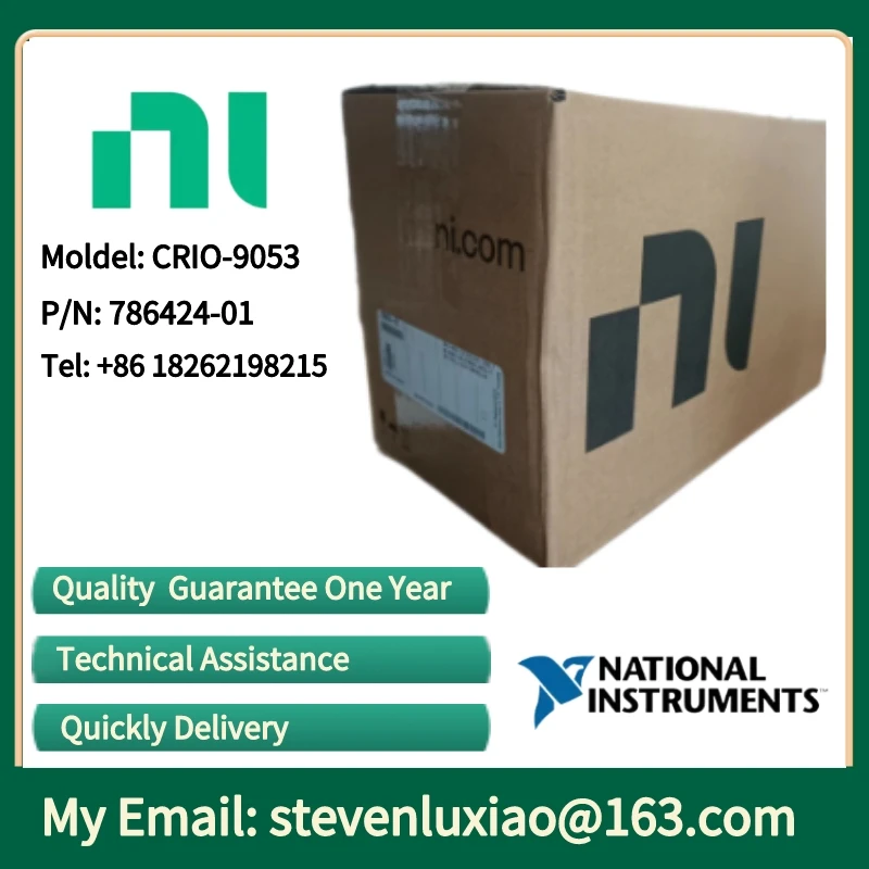 NI CRIO-9053 786424-01 1.33 GHz dual-core CPU 4 GB storage capacity -20°C to 55°C Artix 7 50T FPGA 4-slot CompactRIO control - купить по