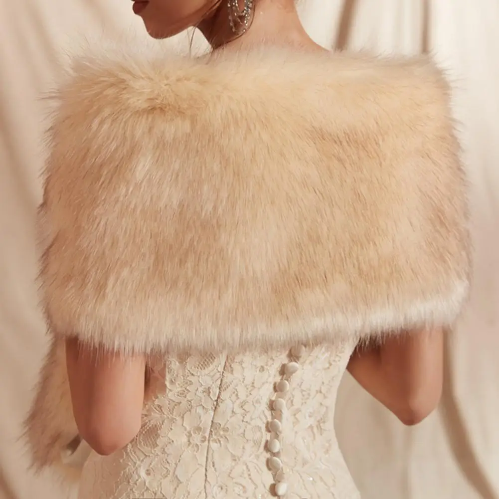 

Party Wear Bolero Women Plush Shawl Evening Party Accessories for Winter