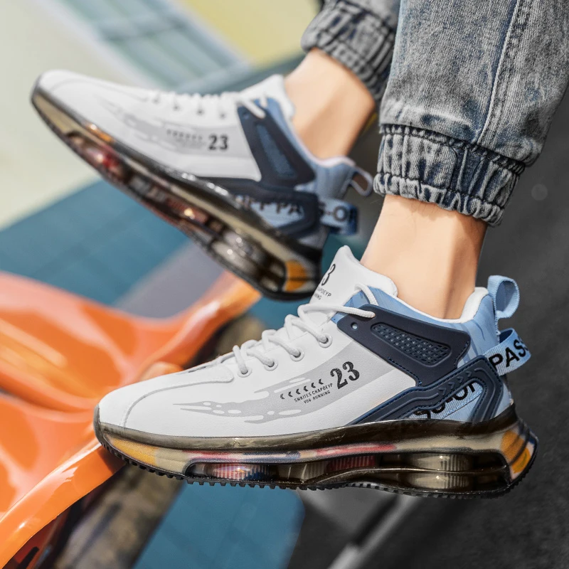 Men Sneakers Running Boots Fashion Outdoor Jogging Sports Shoes Breathable Footwear Basketball Shoes For Men Zapatillas Hombre