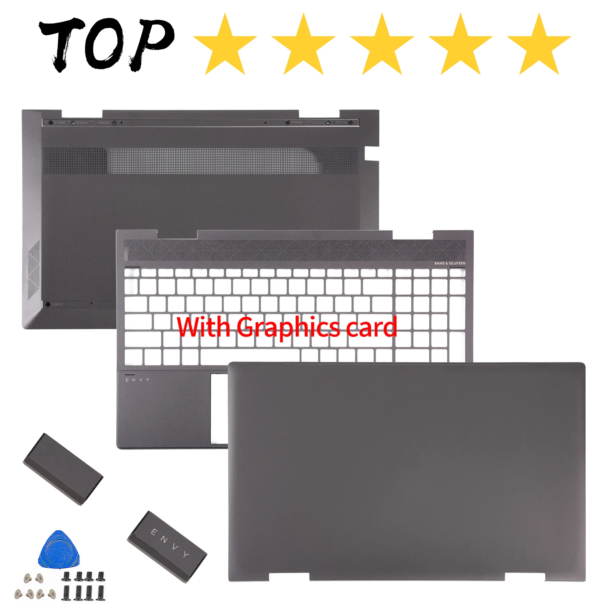 Для ENVY X360 15-ED 15M-ED 15-EE 15M-EE TPN-C149 Задняя крышка ЖК-дисплея L93204-001 Верхняя