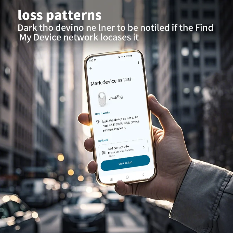 Фото Теги воздушного трекера Android Bluetooth-трекер Смарт-тег работает с Google Find Hub Приложение для отслеживания локатора Устройство поиска предметов для ключей №3