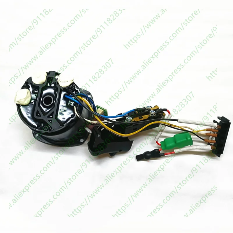

N508008 N599252 N455889 N484568 двигатель постоянного тока 60 в и переключатель для DEWALT DCG414 оригинальный двигатель переключателя в сборе