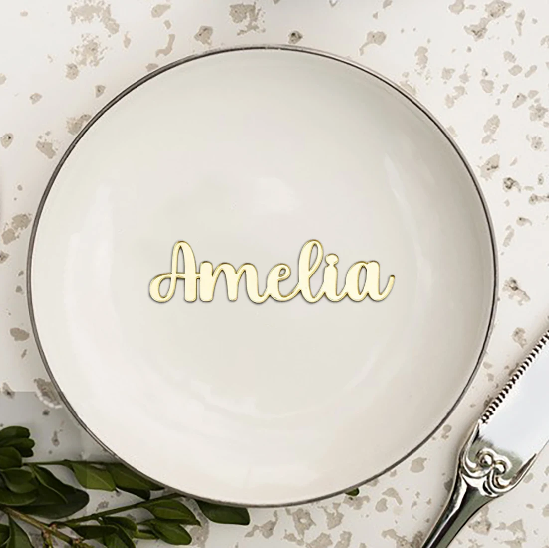 

Acrylic Name Places, Personalised Laser Cut, Wedding Name Setting Cards, Acrylic Name Cake Charm, Wedding Table Decor(8074)