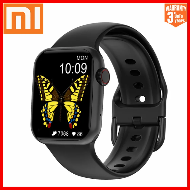 Женские умные часы Xiaomi с беспроводной зарядкой bluetooth фитнес-браслет для звонков
