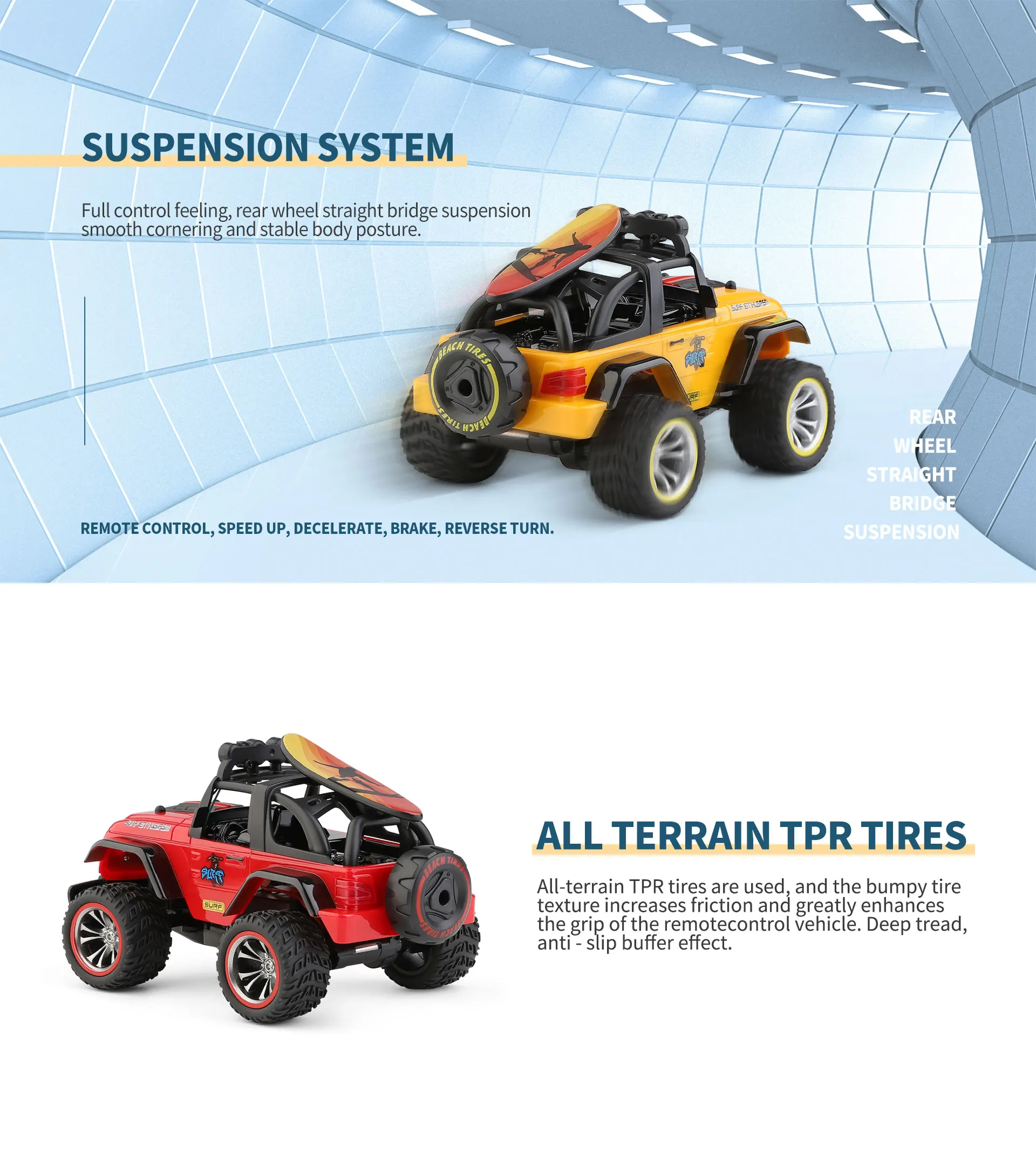 Wltoys 322221 22201 2.4G Mini RC Car 2WD Off-Road Vehicle Model With Light Remote Control Mechanical Truck Children's Toy For RC enlarge