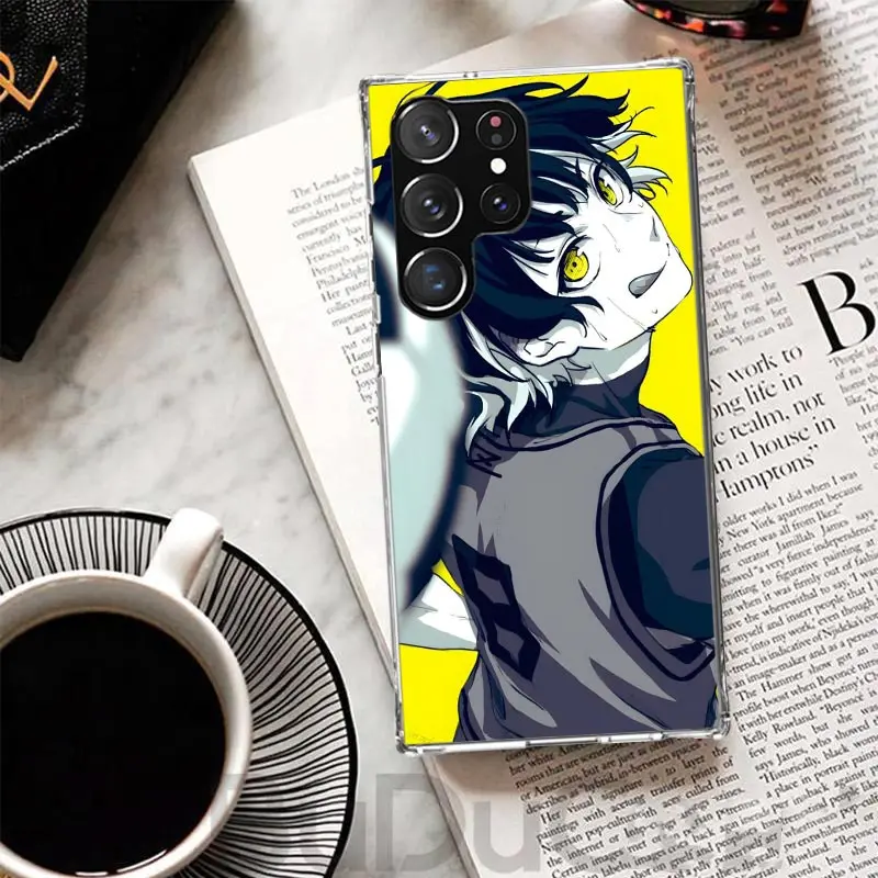 Чехол Blue Lock Bachira Meguru для Samsung Galaxy S23 S22 S24 S25 Ultra S21 Plus S20 FE чехол телефона S10 + S10E S25U с