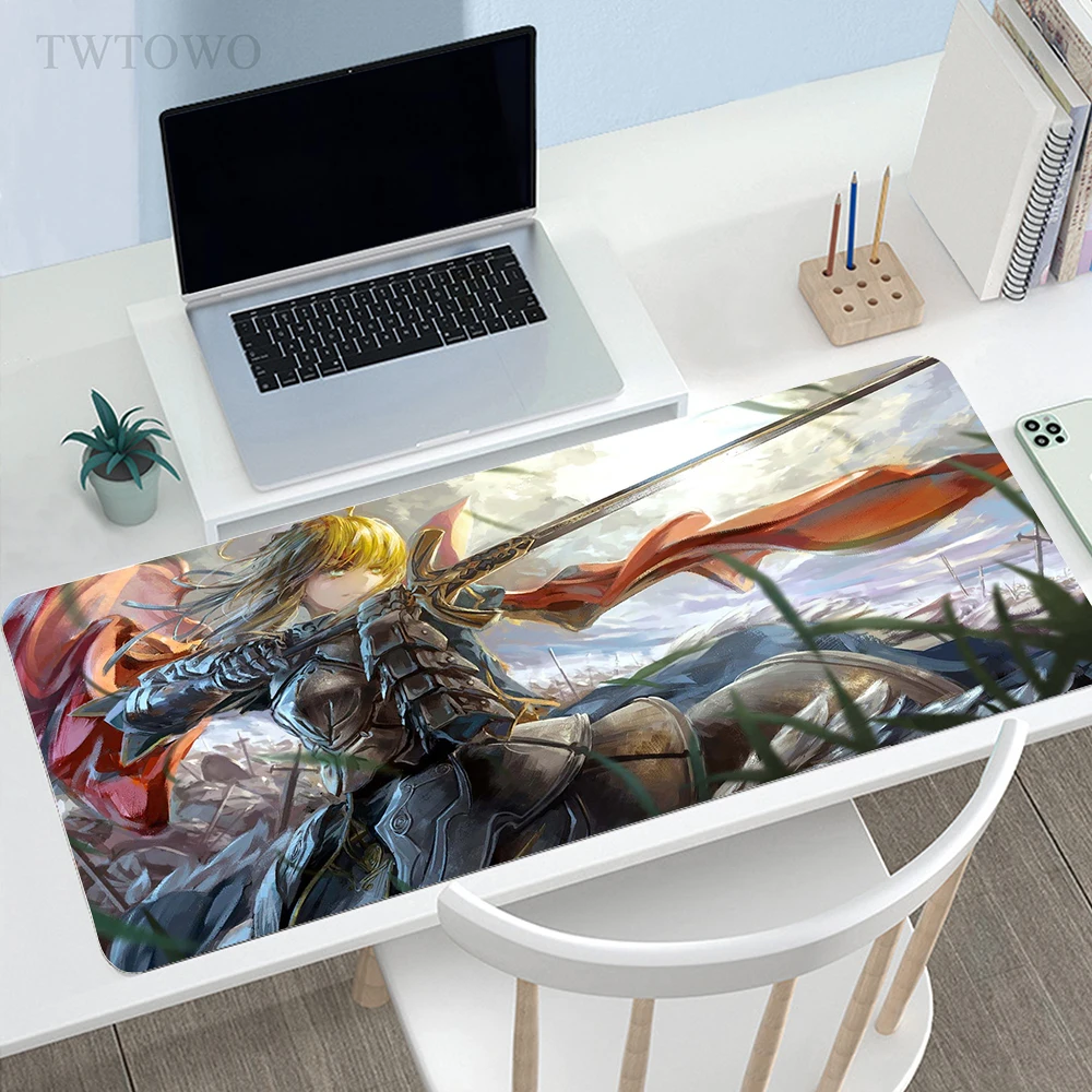 

Fate Grand Order Mouse Pad Gamer XXL Gaming New Home MousePads Mouse Mat Natural Rubber Anti-slip Gamer Soft Desktop Mouse Pad