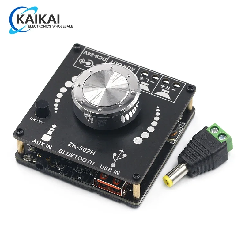 2*50 Вт Bluetooth 5 0 TPA3116D2 Усилитель мощности звука Стерео 10 ~ 100 HiFi класса D Цифровая TPA3116