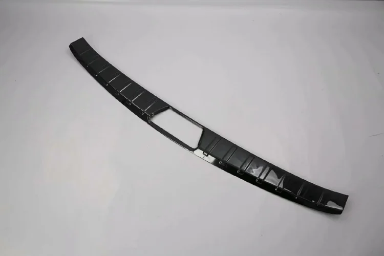 Для Subaru Forester SK 2018-2024 декоративные аксессуары, серебряная накладка на задний багажник, накладка на порог, молдинг, гарнир