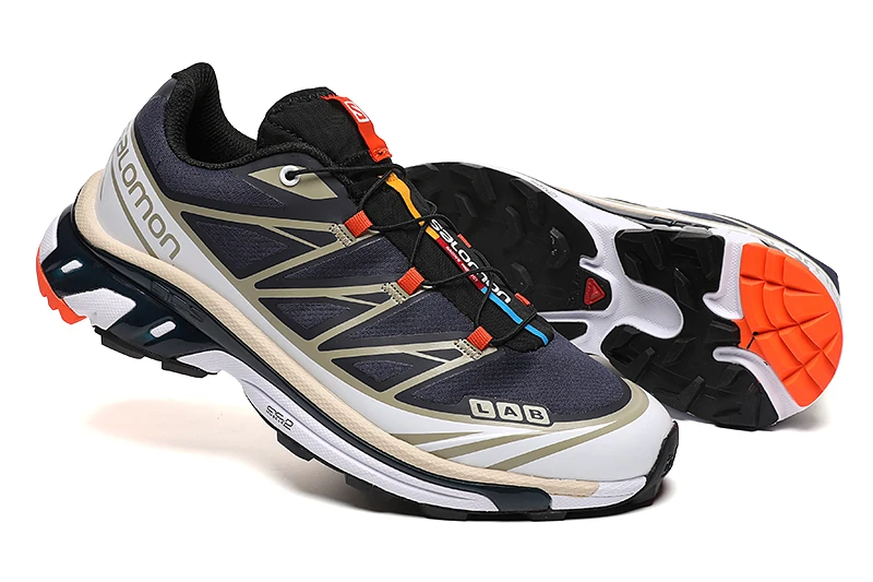 Salomon Outdoor sports fashion leisure shock absorption trend Wear cross-country running shoes LAB  XT-6