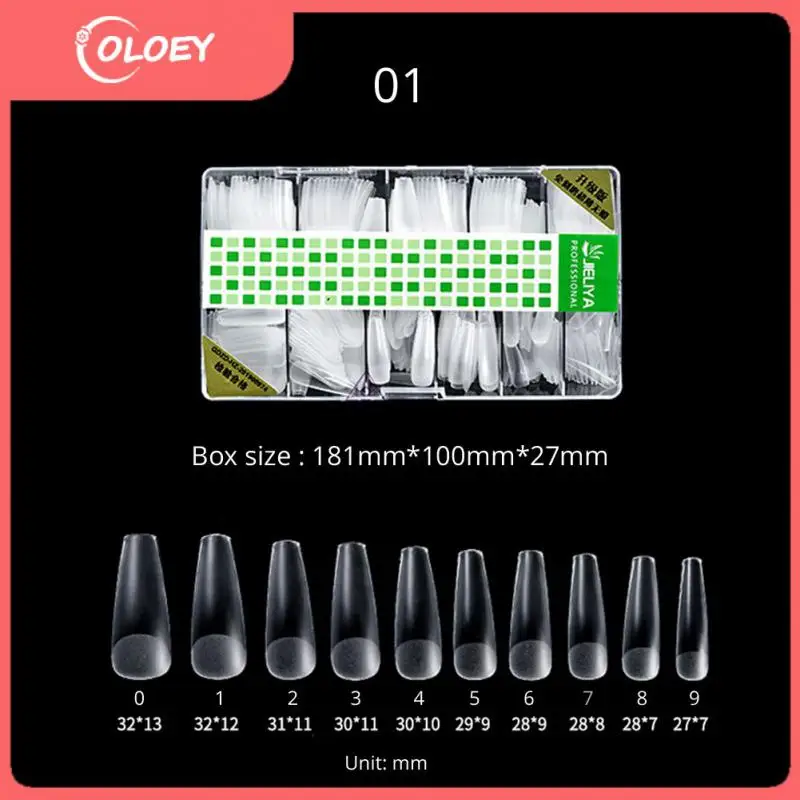 

JIELIYA Scrub Nail Pieces Nail Art Patches No Mark Wearing Armor Free Carving Fake Nails Ultra-thin Nail Art