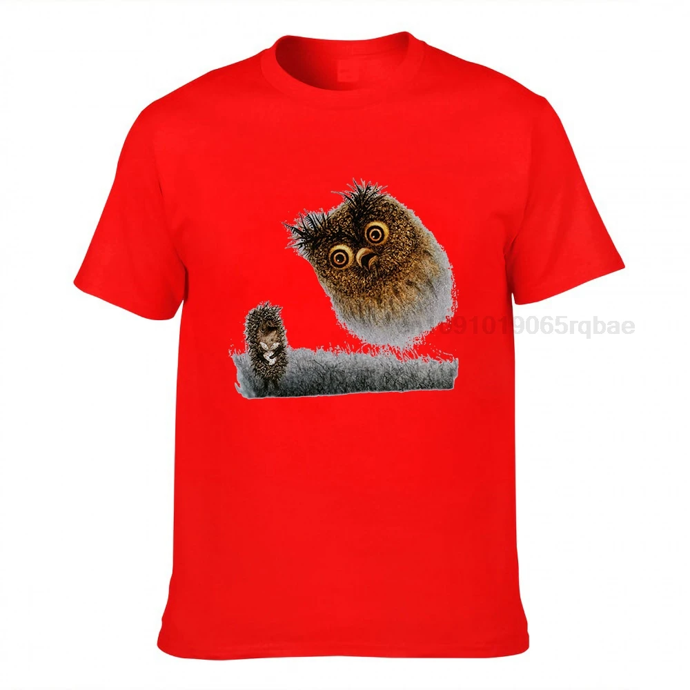 Футболка Yozhik v с рисунком ежика в тумане