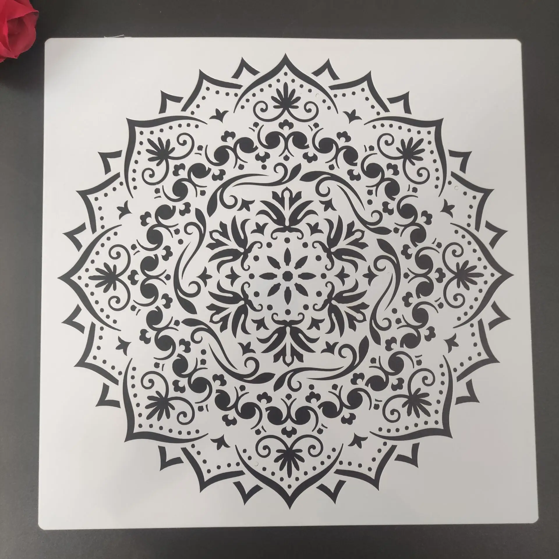 30 *30cm Large Mandala Geometry DIY Wall Painting Layering Stencils Scrapbook Coloring Embossing Album Decorative Template N12